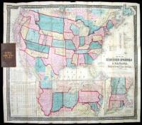 Goldthwait's Map of the United States & Canada, Exhibiting the Railroads with their distancees, single and double tracks & width of gauge...