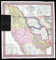 A New Map of Texas, Oregon and California with the Regions Adjoining