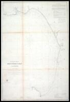 Preliminary Chart of Monterey Bay, California from a Trigonometrical Survey...of the Coast of the United States, Triangulation by R.D. Cutts...