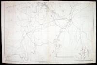 Topographical Map of Washoe Mining Regions