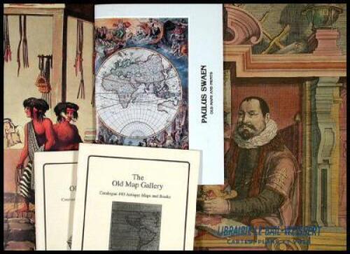 Collection of hundreds of catalogues from various antiquarian map and book sellers