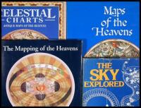 Lot of four volumes on celestial cartography