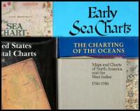 Lot of five volumes on charts, maps, and navigation