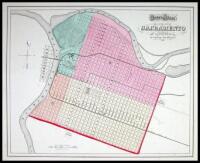 Map of the City of Sacramento the Capital of California by J.R. Ray, City Surveyor