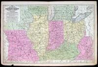 Map of the Chief Part of the Western States and Part of Virginia