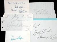 5 signatures of 4 actors