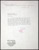 Typed Letter, signed by Raymond Chandler to literary agent H. N. Swanson