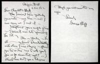 Autograph Letter, signed by O'Keeffe