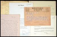 Correspondence archive of autograph letters signed by Jessamyn West to Henry Volkening