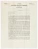 Letter from President of Lake Taho Protective Association - 1917 First Lake Tahoe Conservation Movement