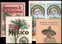 Three booklets & one timetable relating to the Mexican Central Railroad