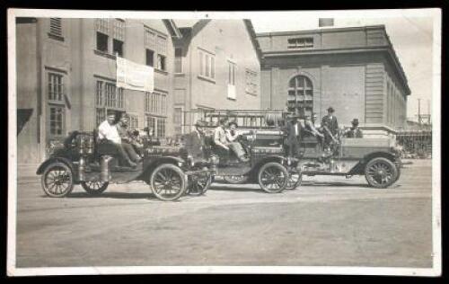 Lot of 3 photographs of the Mare Island Naval Shipyard in Vallejo, California