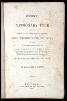 A Journal of a Missionary Tour Through Pennsylvania, Ohio, Indiana, Illinois, Iowa, Wiskonsin and Michigan; Comprising a Concise Description of Different Sections of Country; Health of Climate; Inducements for Emigration with the Embarrassments; the Relig