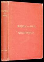 Bench and Bar in California: History, Anecdotes, Reminiscences