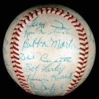 1962 Team Signed Baseball