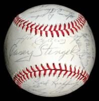 1962 Team Signed Baseball