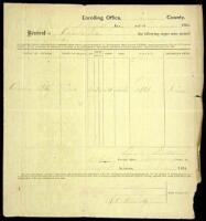 Receipt for a slave impressed into service by the Confederate army