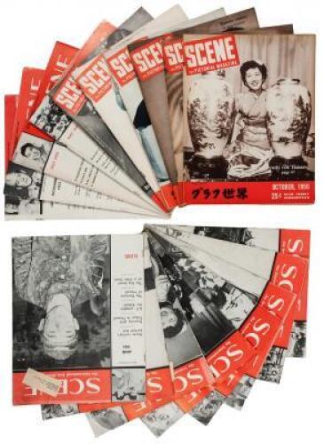 The Scene - 18 issues of Japanese-American Life-Style Magazine