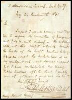 Autograph Letter, signed by Charles Dickens to Henry Kermot