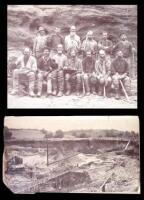 Two California mining photographs