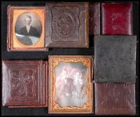 Lot of eight Daguerreotypes