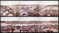 Panorama of Constantinople in six panels