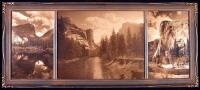 Orotone Triptych of Yosemite