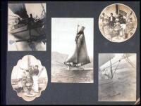 Album of approximately 437 silver shapshots photographs & approximately 72 cyanotype photographs