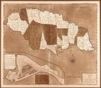 Bowles's New One-Sheet Map of Jamaica Divided into it's Parishes, &c., from the Actual Surveys of Sheffield and others