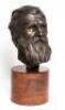 Bronze bust of John Muir by the designer of the 1964 commemorative postage stamp