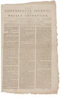 Articles of Confederation [in the Continental Journal and Weekly Advertiser]