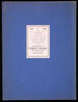 Detroit Golf Club, 1899-1939: A Chronicle of Forty Years of Substantial Achievement