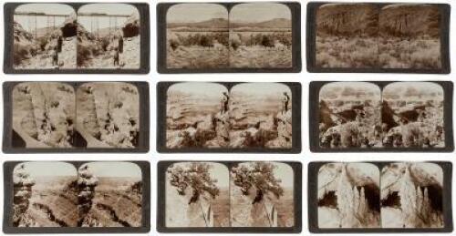 The Grand Cañon of Arizona Through the Stereoscope