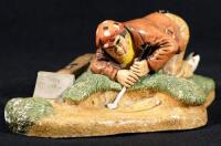 ''Bunkered'' - 1976 Congleton English Golfing Statue