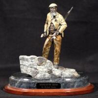 ''Keeper of the Greens'' bronze golfing statue