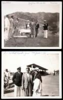 Lot of 3 vintage photographs from Bobby Jones' First Invitational Tournament held at The Catalina Island Golf Course in 1931