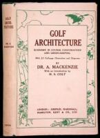 Golf Architecture: Economy in Course Construction and Green-Keeping