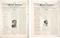 The California American: A Progressive Monthly Publication - 1st two issues