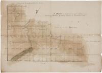 Manuscript map, "A Draft of 20,121 Acres... of Land Situate in Mifflin County, State of Pennsylvania"