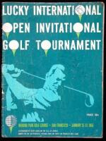 1965 Lucky International Open Invitational Golf Tournament, Harding Park, San Francisco, California, January 25-31, 1965, Official Tournament Magazine - 2 copies