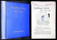 Golfing Curios and ''The Like.''...With an Appendix comprising a ''Bibliography of Golf,'' etc.