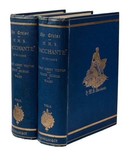 The Cruise of Her Majesty's Ship "BACCHANTE" 1879-1882. Compiled from the Private Journals, Letters, and Note-Books of Prince Albert Victor and Prince George of Wales, with additions by John N. Dalton.