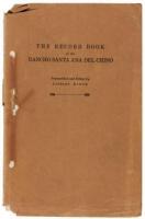 The Record Book Rancho Santa Ana del Chino
