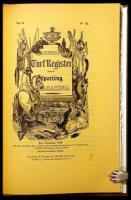 Early American Sporting Books 1734 to 1844. A Few Brief Notes