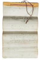 Abstract of title for land in San Francisco