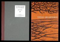 ''On Being English But Not British'' offprint from The Texas Quarterly, Vol. VII, No. 3, Autumn 1964