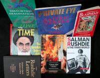 Lot of 24 critical studies and magazines on Rushdie and The Satanic Verses