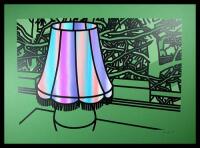Lamp and Pines
