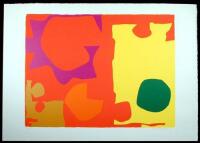 Six in Vermillion with Green in Yellow