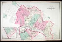 The National Atlas. Containing Elaborate Topographical Maps of the United States and the Dominion of Canada, with Plans of Cities and General Maps of the World. Also, Descriptions and Tables, Historical and Statistical, with a Reference List...Accompanied